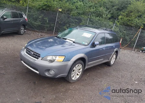2005 Subaru Outback 3.0R L.l. Bean Edition from USA, damaged, VIN 4S4BP86C354363537